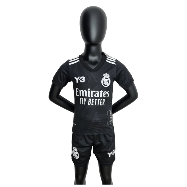 Conjunto Infantil Real Madrid II 22/23 - Preta