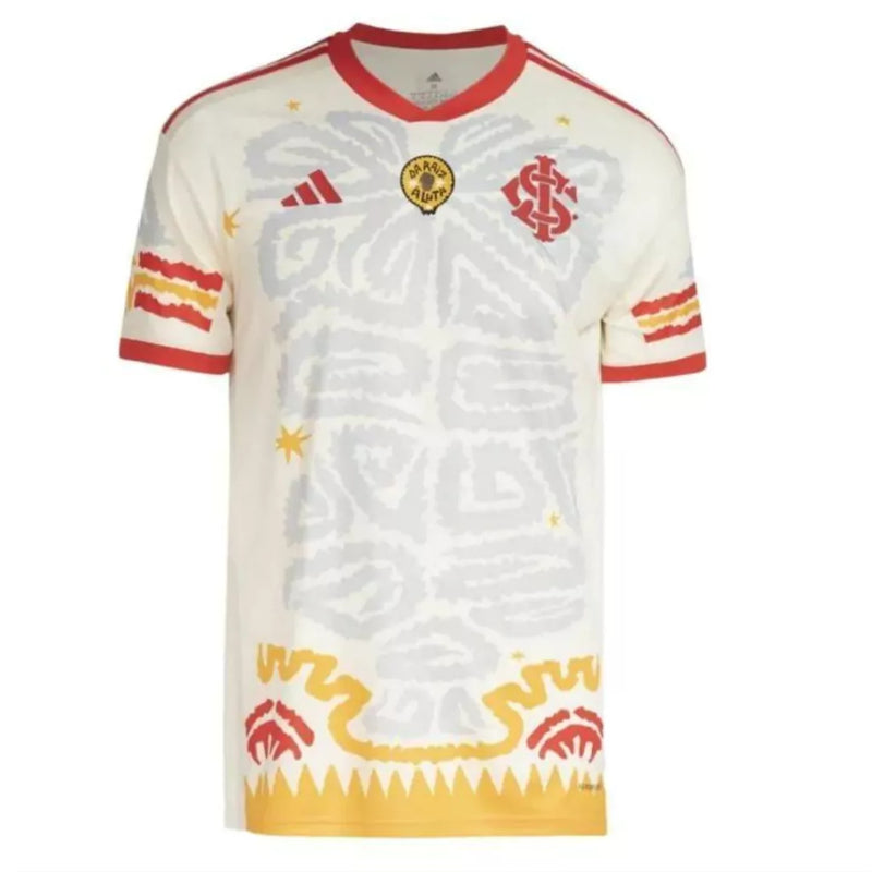 Camisa Internacional Edição Especial 23/24 Torcedor Adidas Masculina- Bege