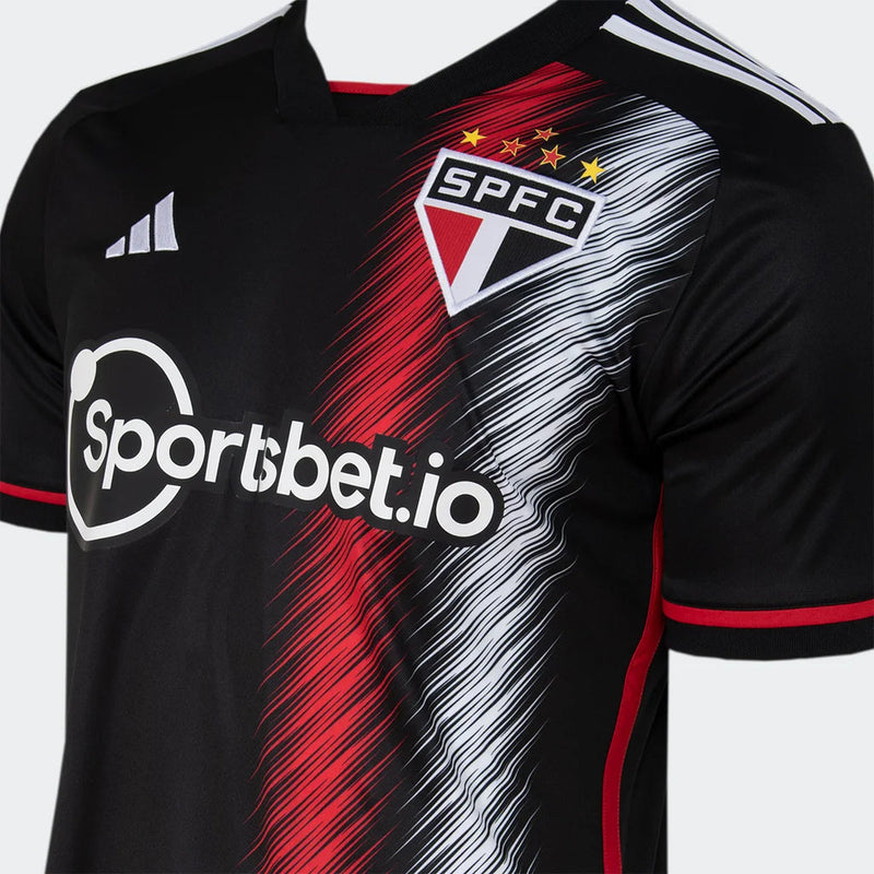 Camisa São Paulo III 23/24 Torcedor Adidas Masculina - Preto