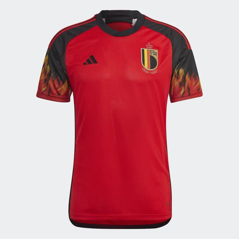 Camisa Seleção Bélgica I 22/23 Vermelha- Adidas