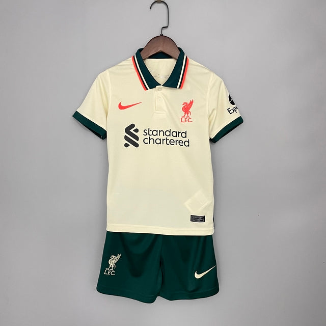 Conjunto Infantil Liverpool Away 21/22