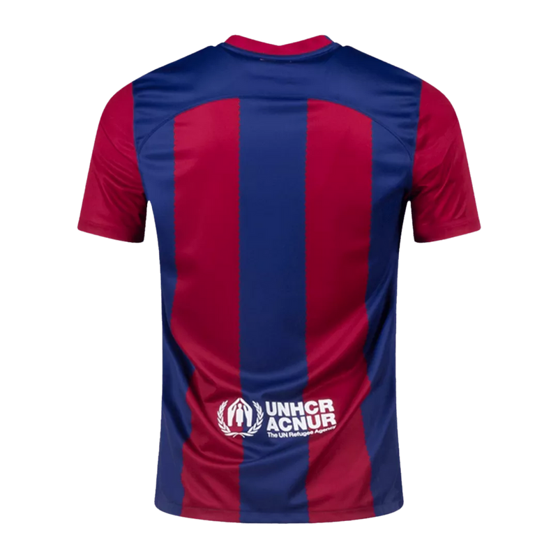 Camisa Barcelona I 23/24 Vermelha e Azul - Lançamento