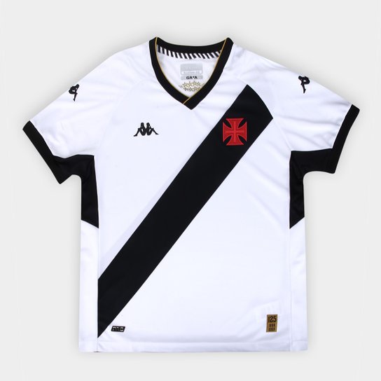 Camisa Vasco da Gama II 23/24 Kappa Feminina - Branco