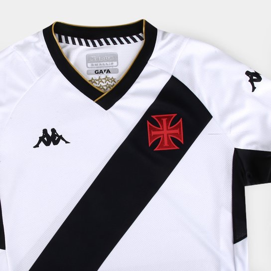 Camisa Vasco da Gama II 23/24 Kappa Feminina - Branco