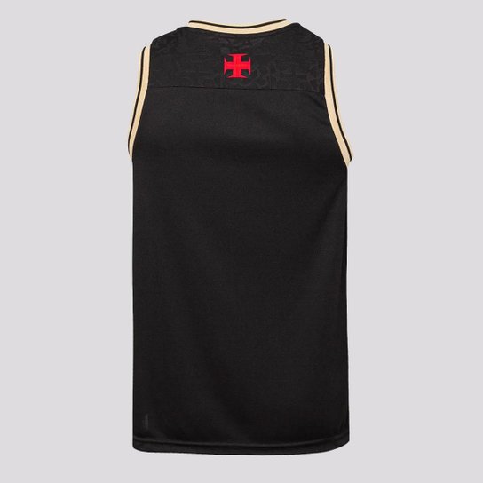 Regata Vasco Kappa Urban Origens Masculina - Preto