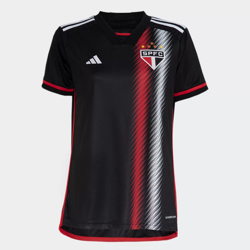 Camisa São Paulo III 23/24 Torcedor Adidas Feminina - Preto