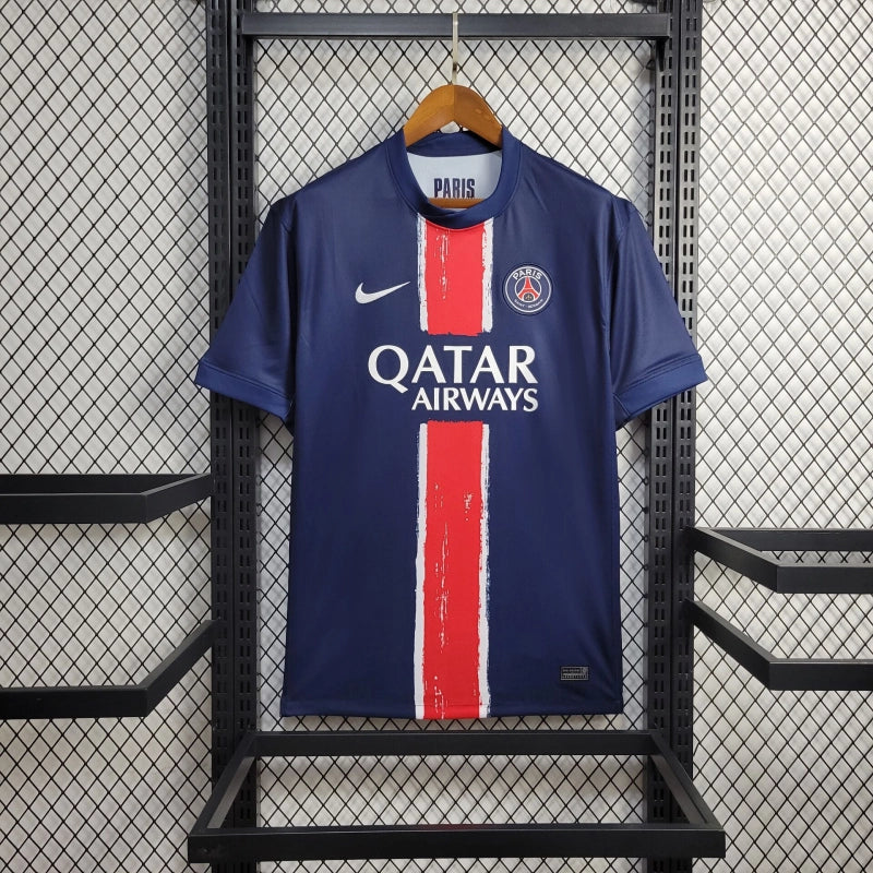 Camisa PSG l 24/25 - Azul e Vermelho - Nike - Masculina