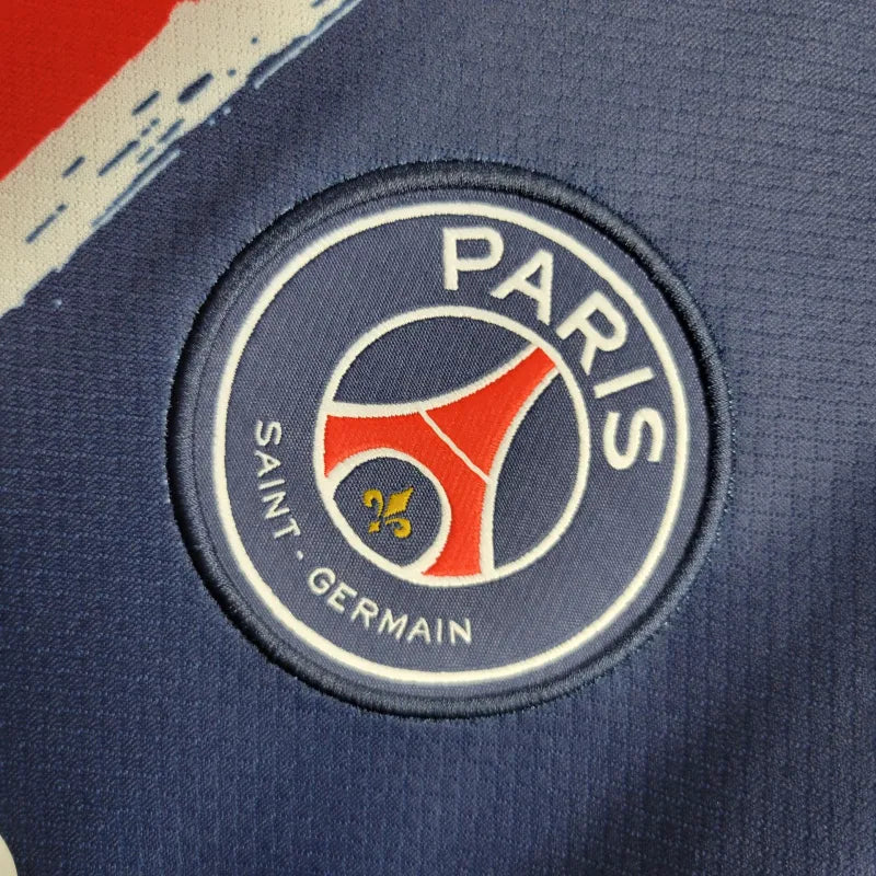 Camisa PSG l 24/25 - Azul e Vermelho - Nike - Masculina