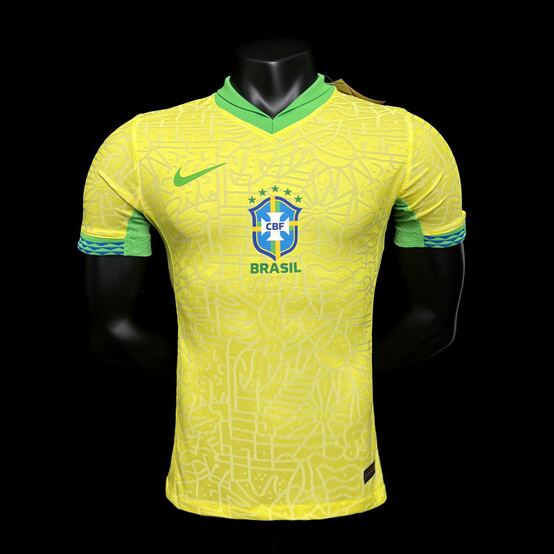 Camisa Seleção Brasileira l 24/25 Versão Jogador - Amarela - Nike