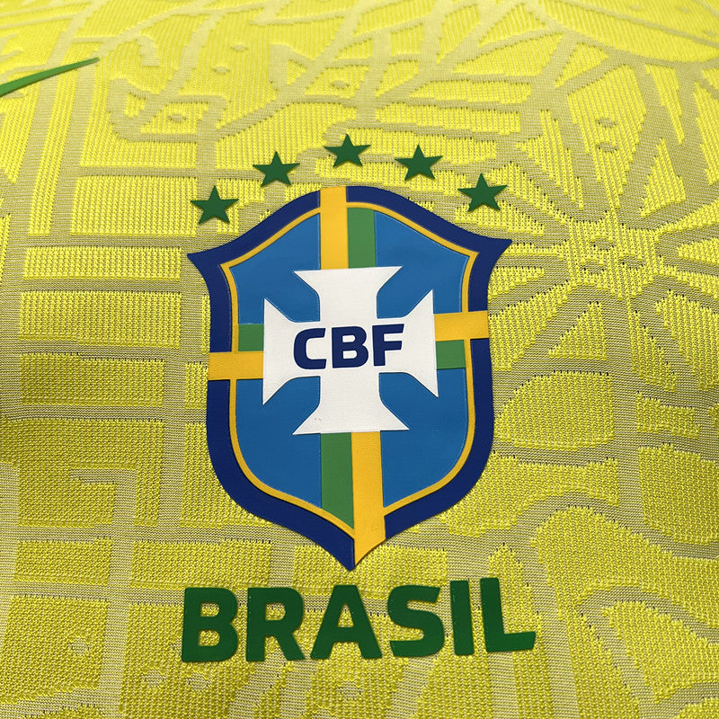 Camisa Seleção Brasileira l 24/25 Versão Jogador - Amarela - Nike