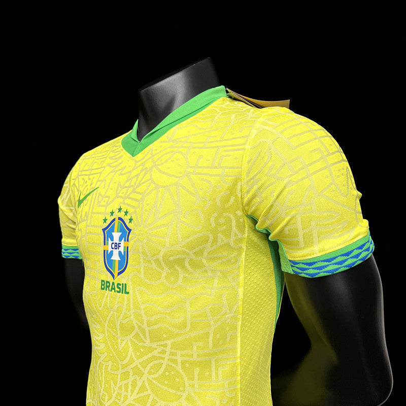 Camisa Seleção Brasileira l 24/25 Versão Jogador - Amarela - Nike