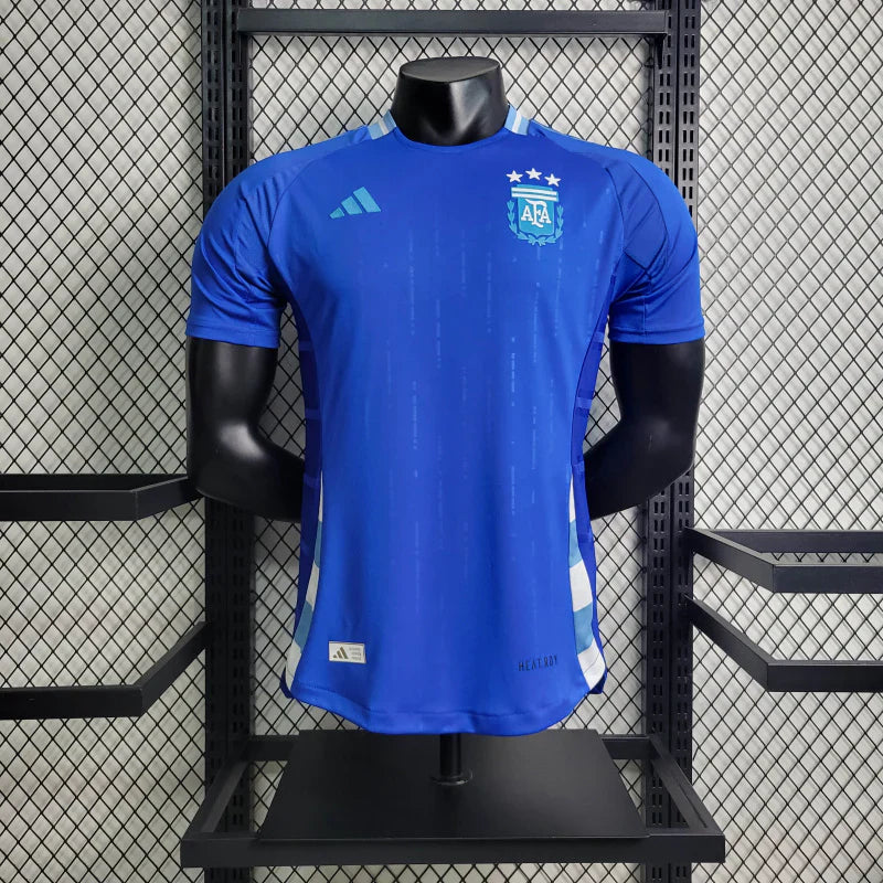 Camisa Seleção da Argentina ll 24/25 Versão Jogador - Azul - Adidas