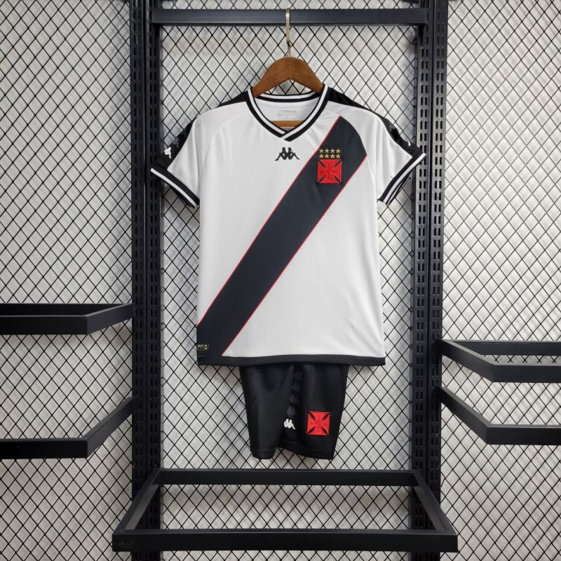 Kit Infantil Vasco da Gama ll 24/25 - Branco - Kappa