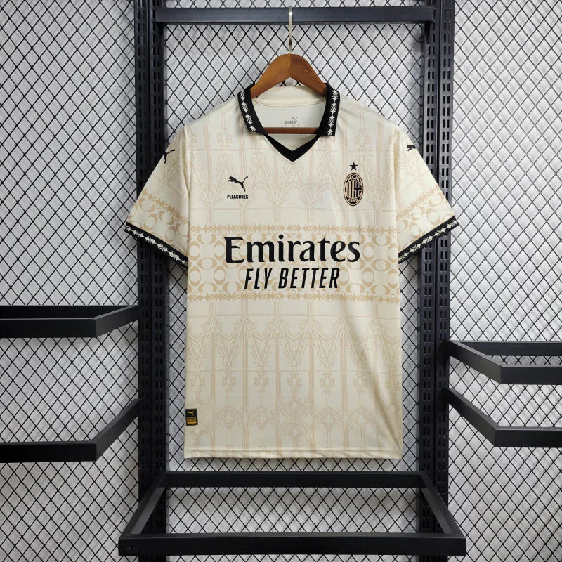 Camisa Milan x Pleasures 24/25 - Bege - Puma - Masculina