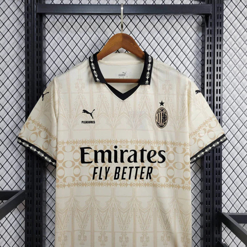 Camisa Milan x Pleasures 24/25 - Bege - Puma - Masculina