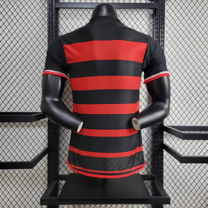 Camisa Flamengo l 24/25 Versão Jogador - Vermelha e Preta - Adidas