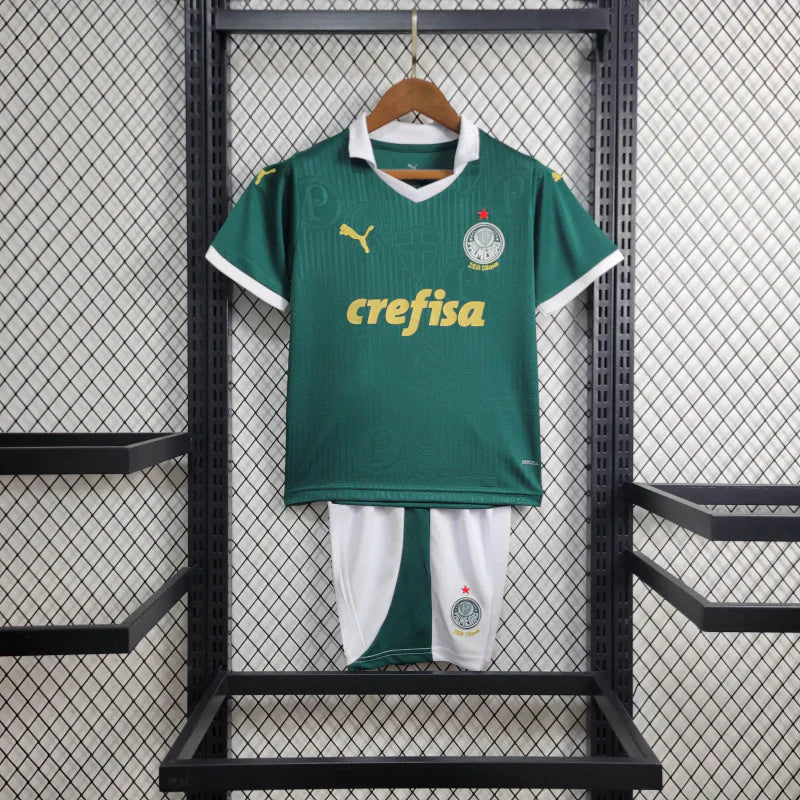 Kit Infantil Palmeiras l 24/25 - Verde e Branco - Puma