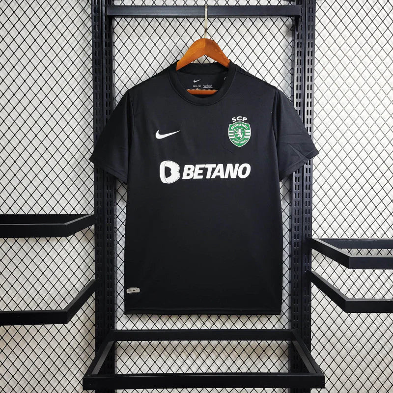 Camisa Sporting lV 23/24 - Preta - Nike - Masculina