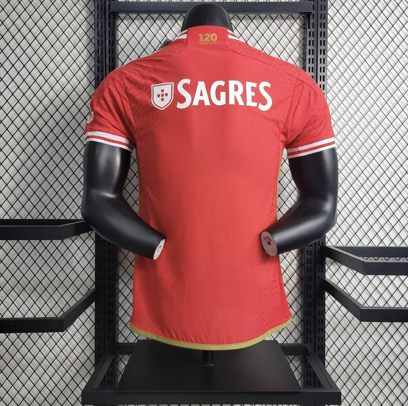 Camisa Benfica l 23/24 Versão Jogador - Vermelha - Adidas - Masculina