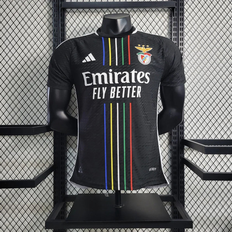 Camisa Benfica ll 23/24 Versão Jogador - Preta - Adidas - Masculina