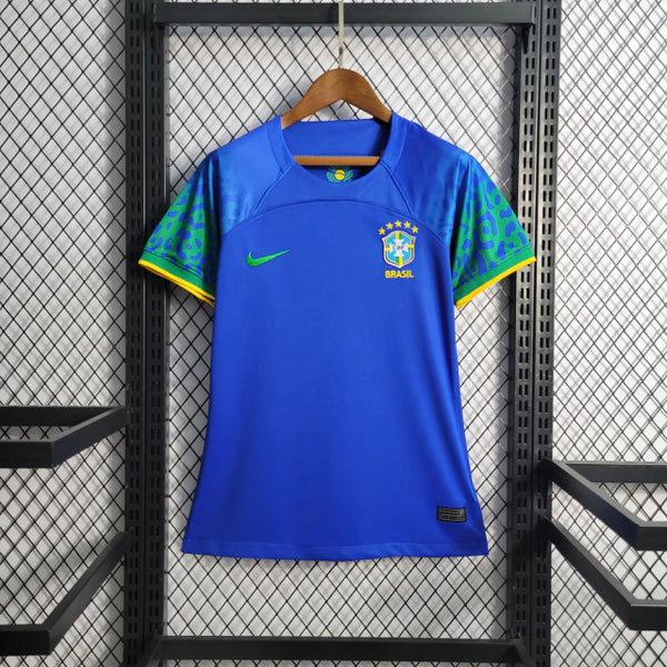 Camisa Seleção Brasileira ll Copa do Mundo 2022 - Azul - Nike - Feminina