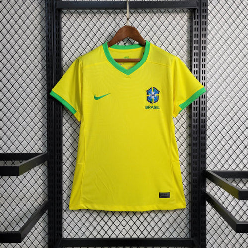 Camisa Seleção Brasileira Feminina l 23/24 - Amarela - Nike - Feminina