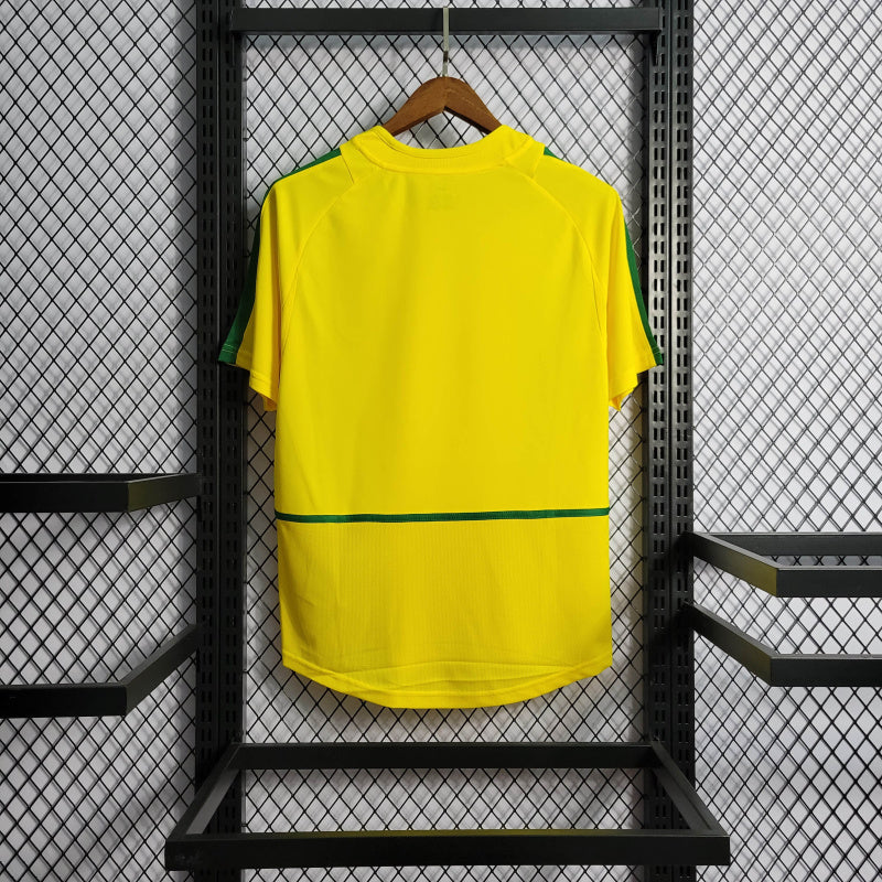 Camisa Retrô da seleção brasileira l 2002 - Amarela - Nike