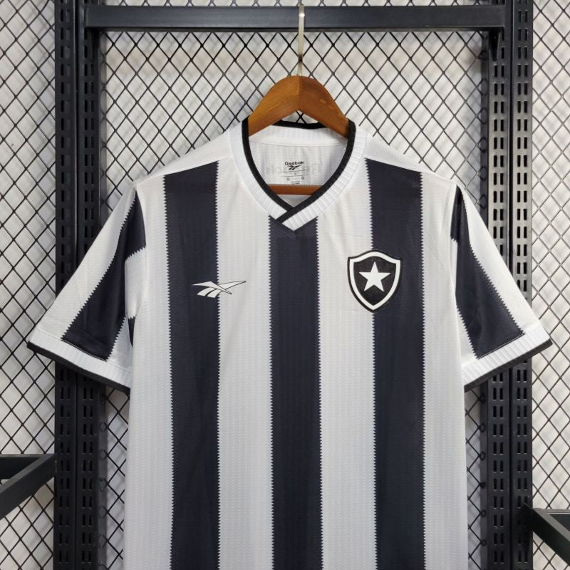 Camisa Botafogo I 24/25 - Branca e Preta - Reebok - Masculina