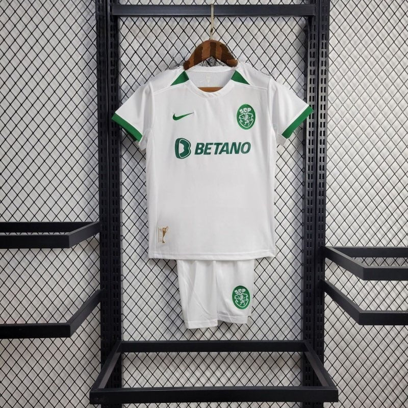 Kit Infantil Sporting Edição Especial 60 anos - Branco - Nike