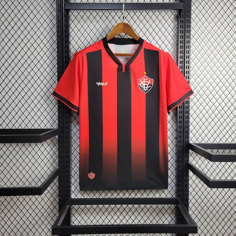 Camisa Vitória I 24/25 - Vermelha e a Preta - Volt - Masculina