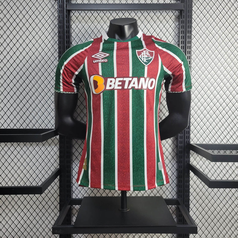 Camisa Fluminense I 24/25 Versão Jogador - Verde e Bordô - Umbro