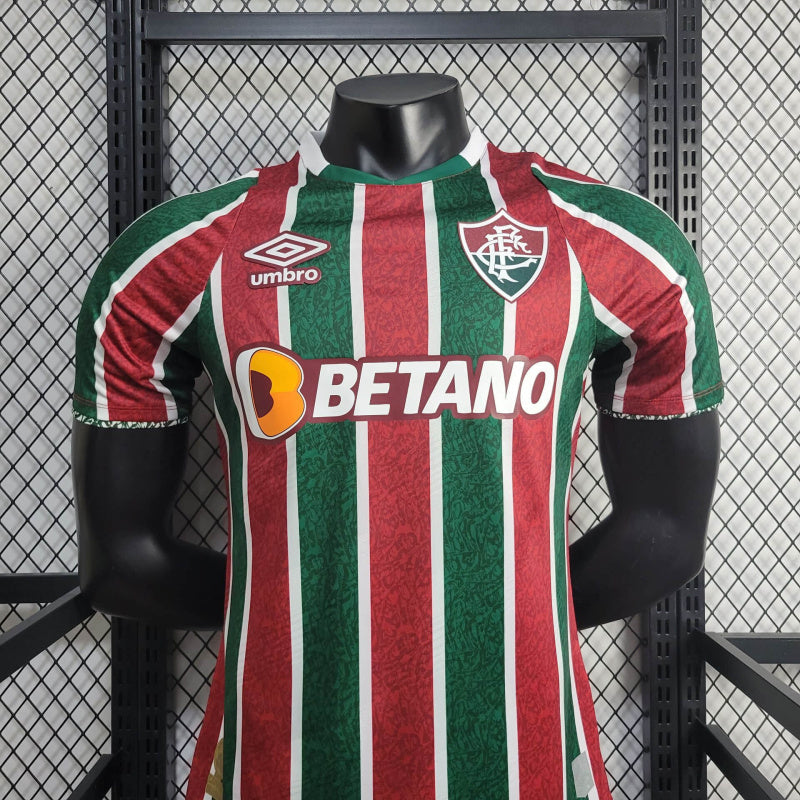 Camisa Fluminense I 24/25 Versão Jogador - Verde e Bordô - Umbro