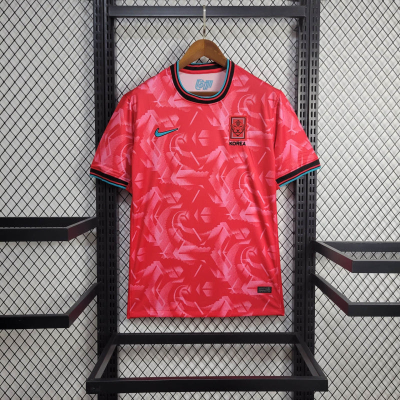 Camisa Seleção da Coréia do Sul I 24/25 - Vermelha - Nike - Masculina