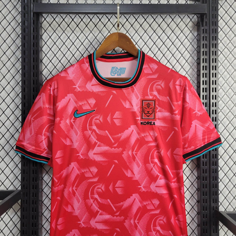 Camisa Seleção da Coréia do Sul I 24/25 - Vermelha - Nike - Masculina