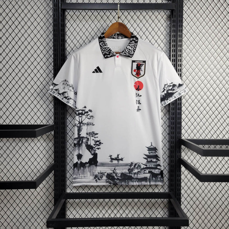 Camisa Seleção do Japão Edição Especial 2024 - Cinzenta - Adidas - Masculina