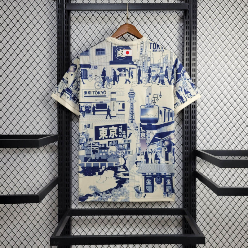 Camisa Seleção do Japão Edição Especial 2024 - Cinzenta - Adidas - Masculina