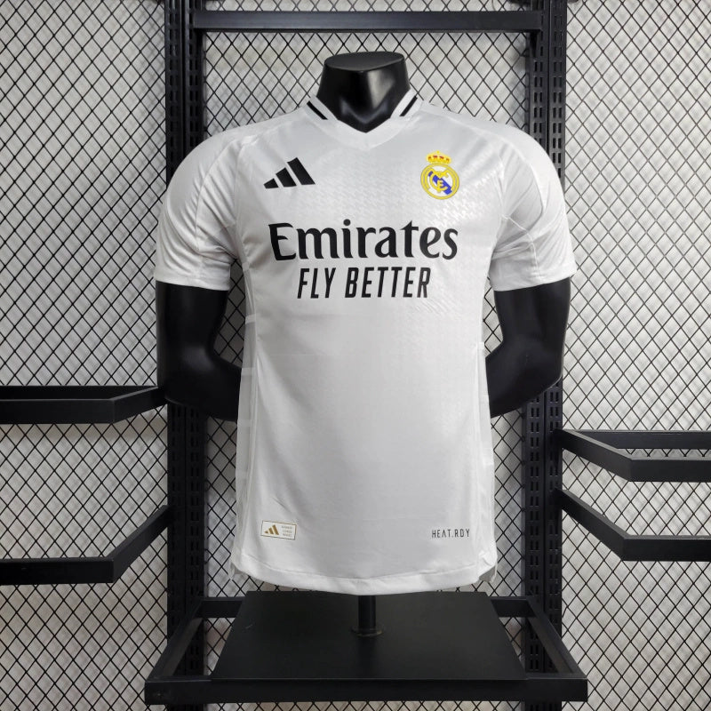 Camisa Real Madrid I 24/25 Versão Jogador - Branca - Adidas