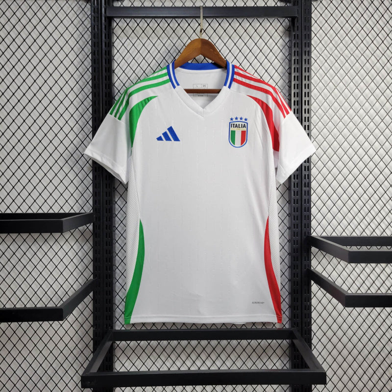 Camisa Seleção da Itália l 24/25 - Branca - Adidas - Masculina