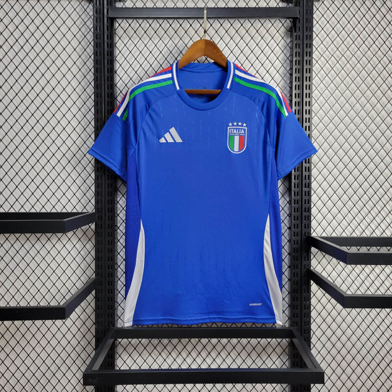 Camisa Seleção da Itália l 24/25 - Azul - Adidas - Masculina