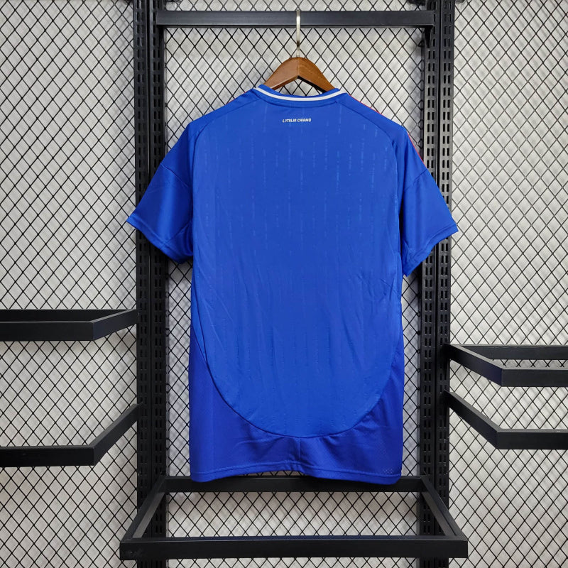 Camisa Seleção da Itália l 24/25 - Azul - Adidas - Masculina