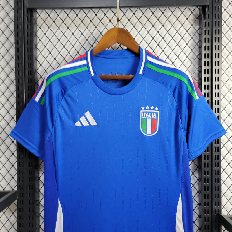 Camisa Seleção da Itália l 24/25 - Azul - Adidas - Masculina