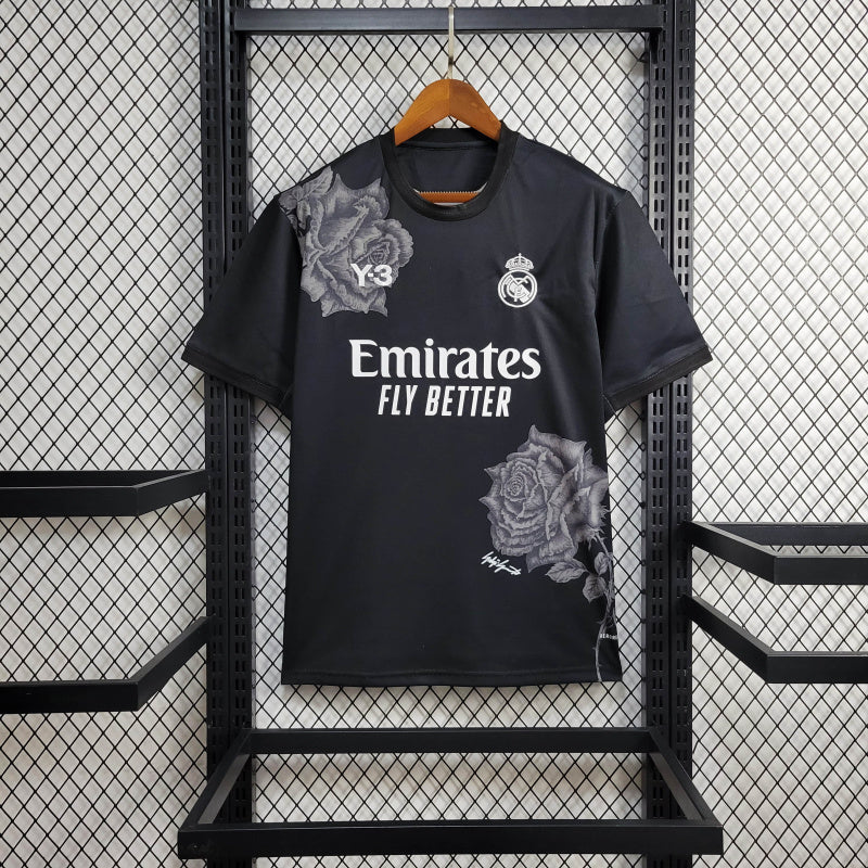 Camisa Real Madrid Edição Especial Y-3 24/25 - Preta - Y-3 - Masculina