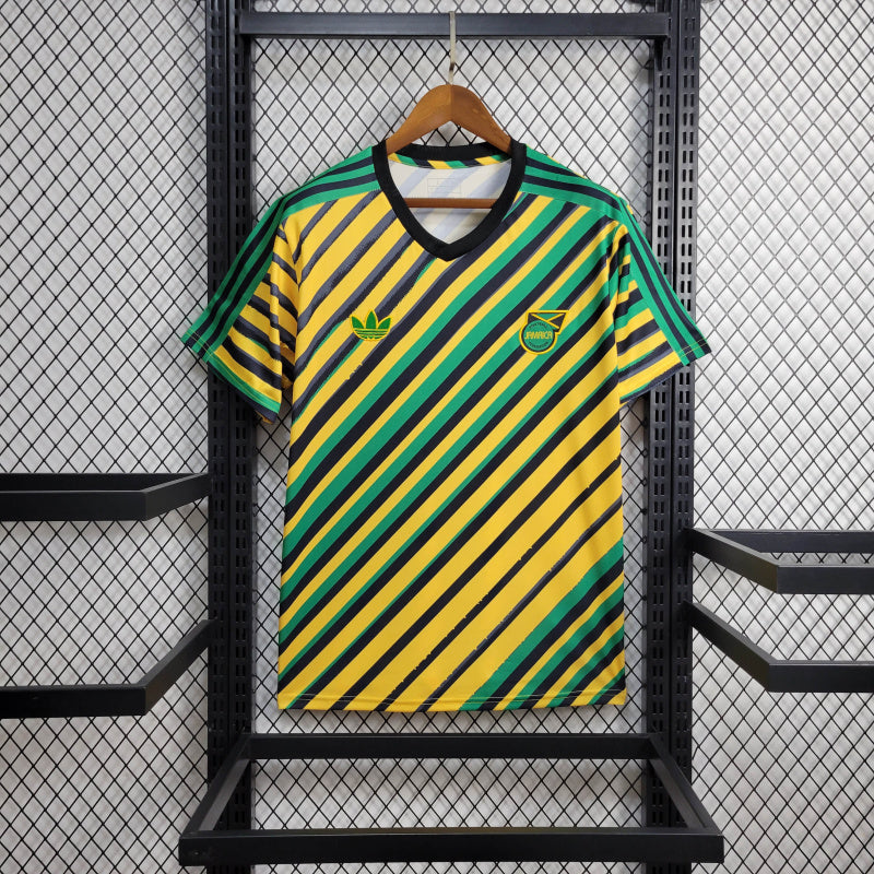 Camisa Jamaica l 24/25 - Amarela e Verde - Adidas - Masculina