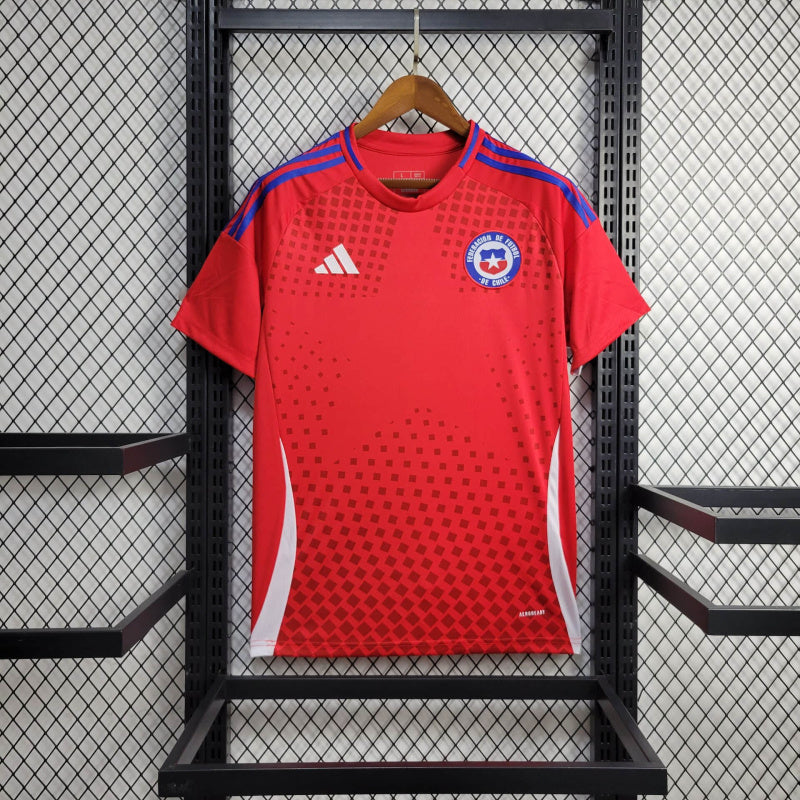 Camisa Seleção do Chile l 24/25 - Vermelha - Adidas - Masculina