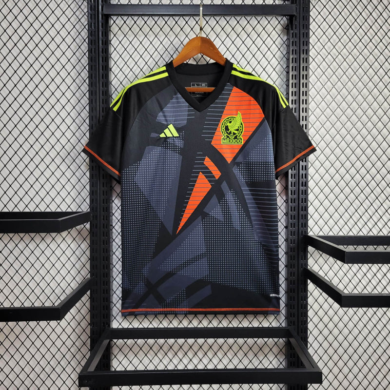 Camisa Seleção do México Goleiro 24/25 - Preta - Adidas - Masculina