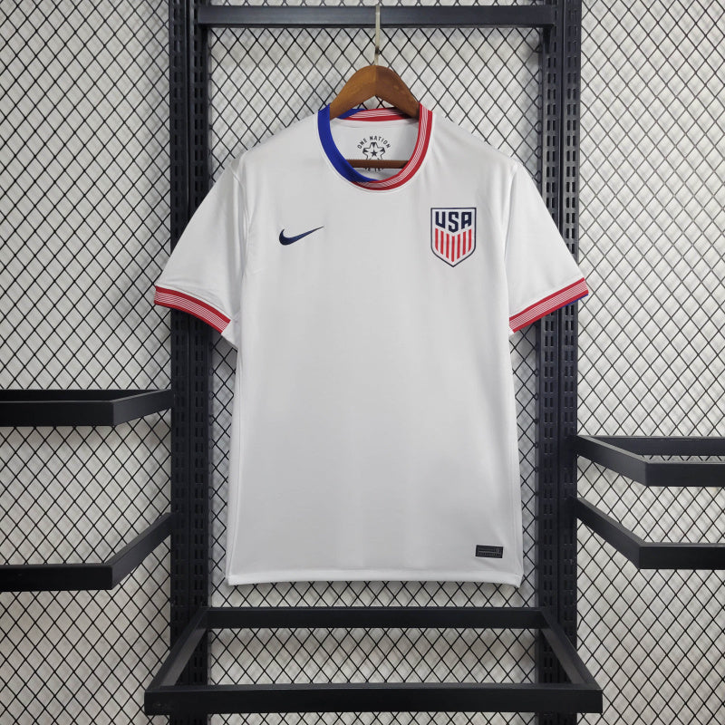 Camisa Estados Unidos l 24/25 - Branca - Nike - Masculina