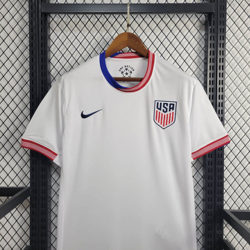 Camisa Estados Unidos l 24/25 - Branca - Nike - Masculina