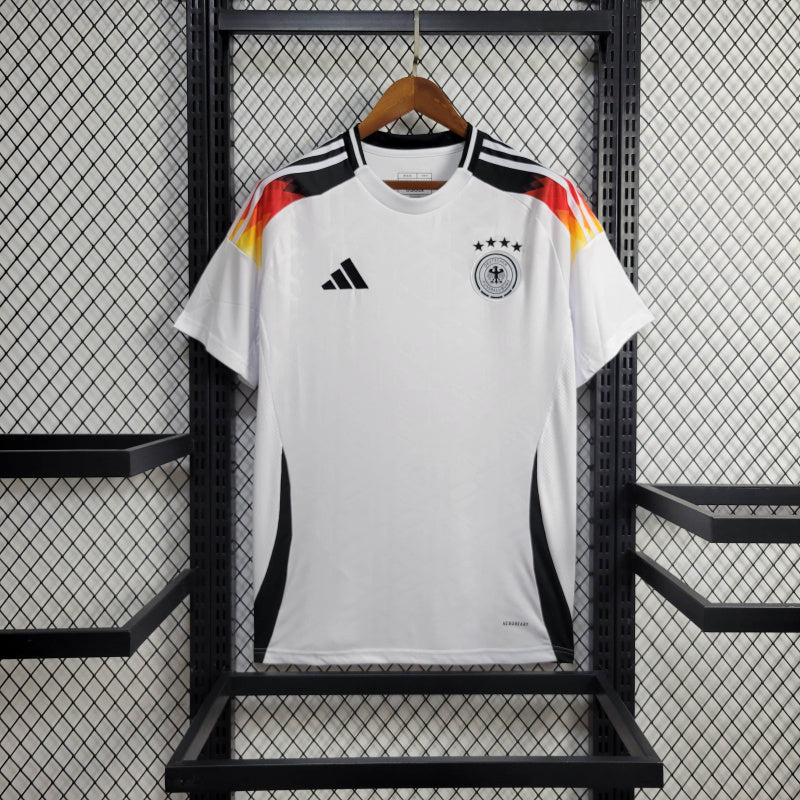 Camisa Seleção da Alemanha l 24/25 - Branca - Adidas - Masculina