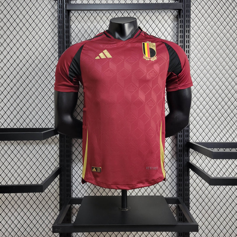 Camisa Seleção da Bélgica l 24/25 Versão Jogador - Bordô - Adidas