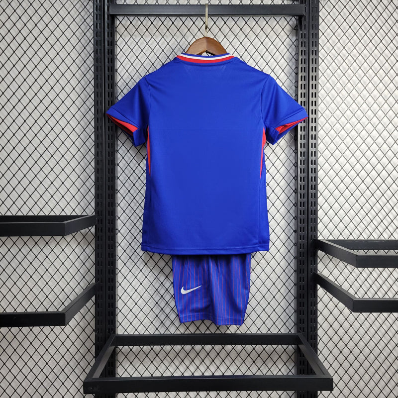 Kit Infantil Seleção da França l 24/25 - Azul - Nike